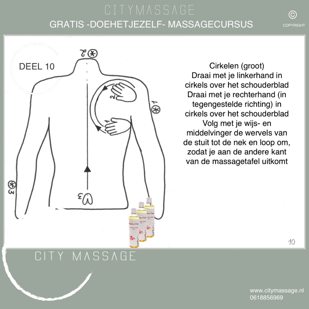 DOEHETJEZELF gratis massagecursus deel 10 City Massage Tilburg Blog